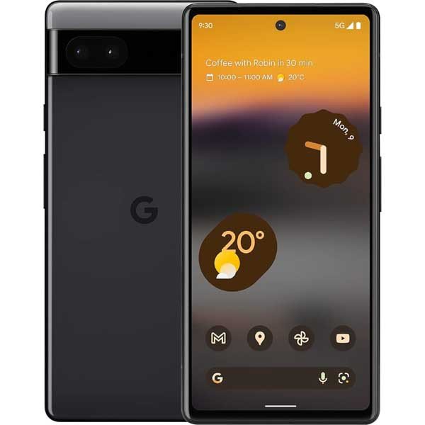 Google Pixel 6a smartphone, available at Mobitel UK